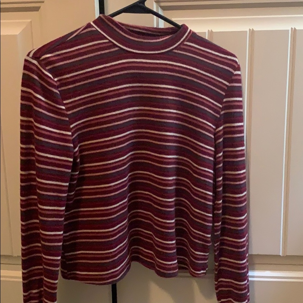 Eyeshadow brand striped sweater from JC Pennys